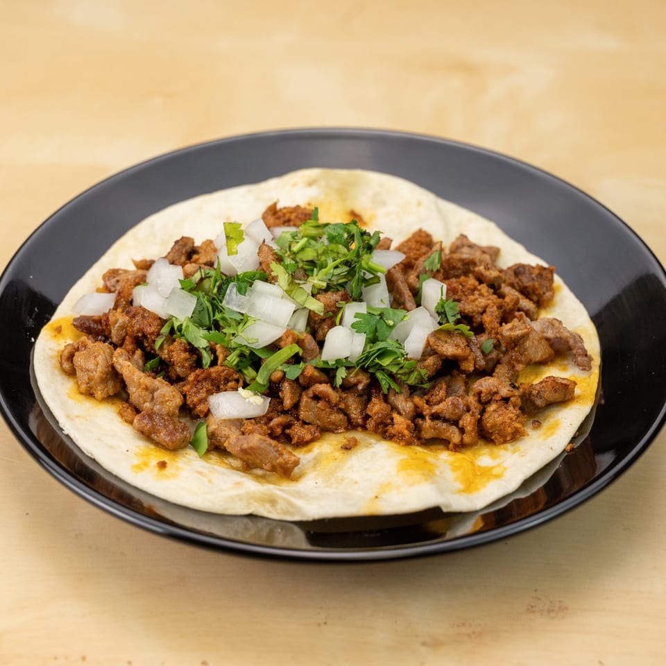 Campechano taco