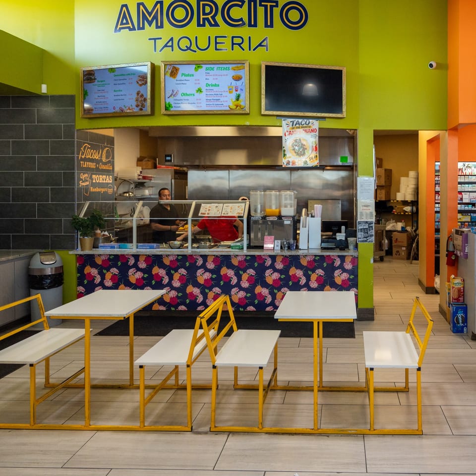 Inside Amorcito at FM 969