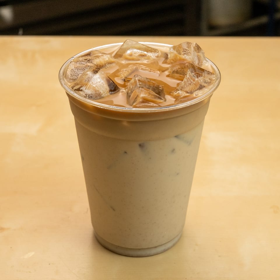Iced horchata coffee