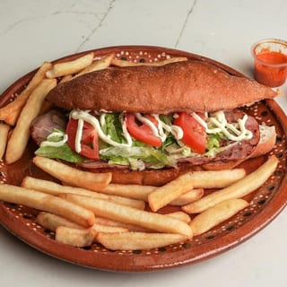 La Clasica (Ham) With Fries
