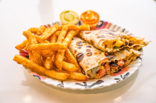 Meat Quesadillas.