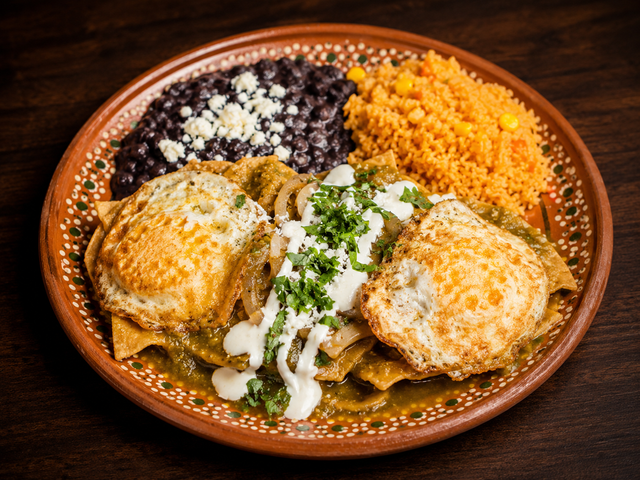 Chilaquiles Verdes.