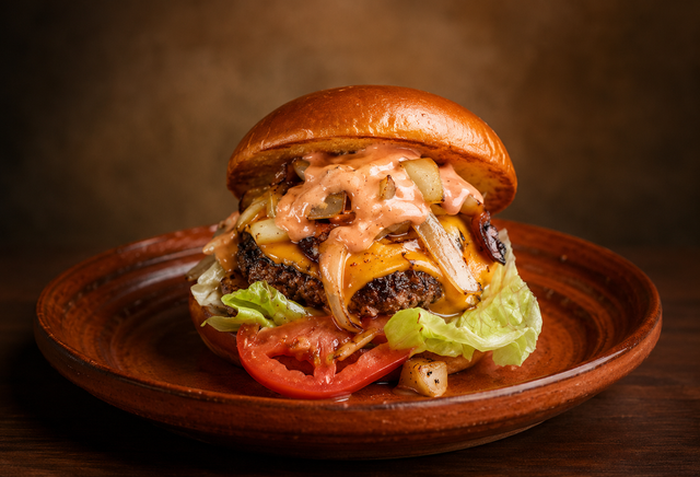 Burger Only.