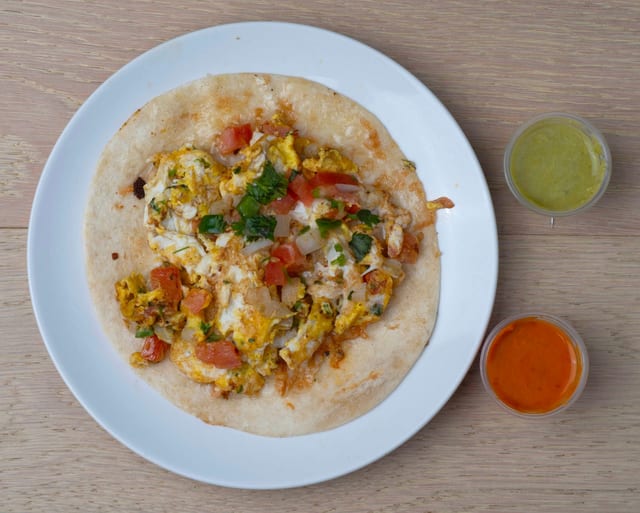 Huevo a la Mexicana.