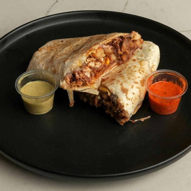 Delicious Breakfast Burrito Awaits