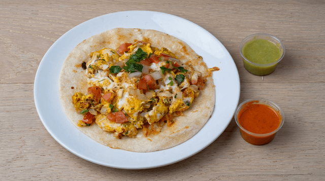Huevo a la Mexicana.