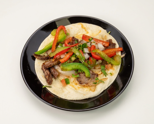 Beef Fajita Taco.
